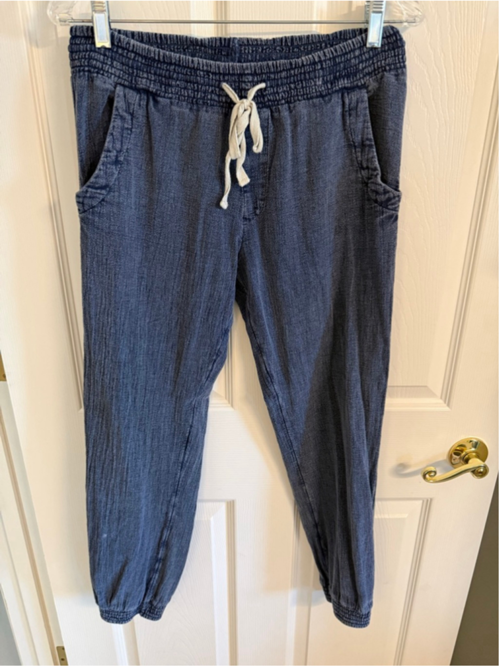 Rip Curl Classic Surf Pants textured, blue mineral wash size Medium